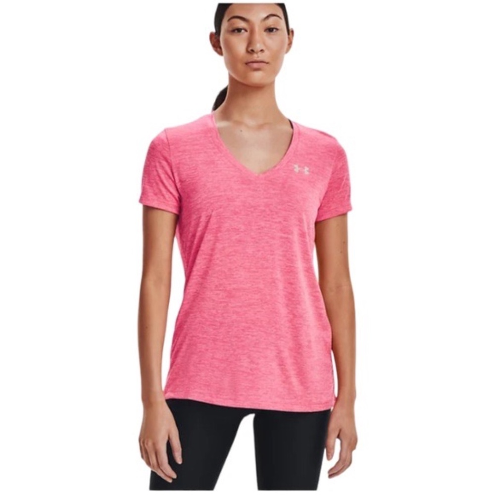 Under Armour V-Neck Heat Gear Short Sleeve T-Shirt Large NWT